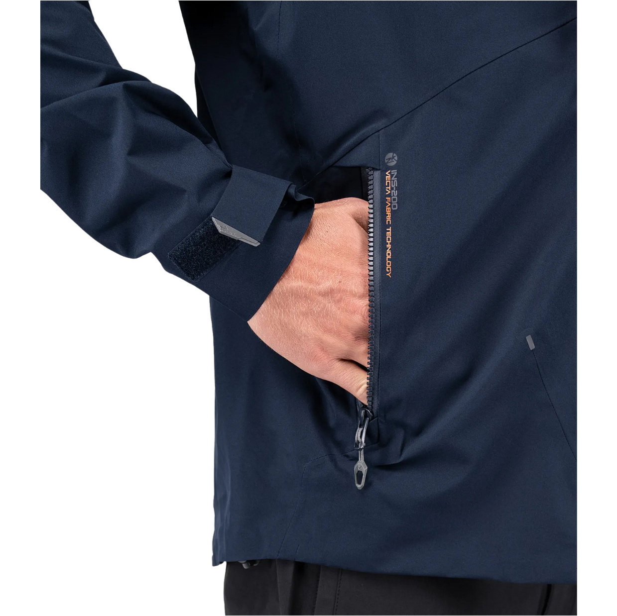 2025 Zhik Casaco De Vela INS200 Coastal Para Homem JKT-0210-M-MBL - Midnight Blue